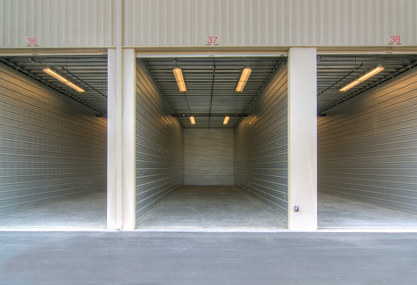 Clean interior storage units