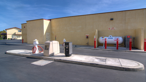 Propane & dump station
